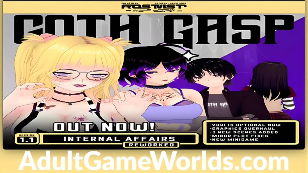 sex game for pc Goth Gasp [v1.1.R] By Frost Mist